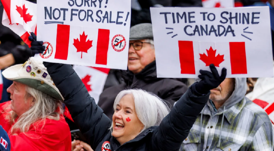 杭州特朗普发出主权威胁一年后，加拿大人保持强硬姿态对抗美国