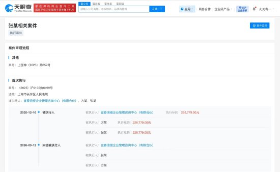 杭州哪吒汽车张勇成老赖:因有履行能力而拒不履行生效法律文书确定义务 杭州哪吒汽车张勇成老赖:因有履行能力而拒不履行生效法律文书确定义务