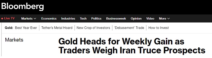 杭州金价本周迄今大涨近2%！周末美国与伊朗谈判备受瞩目 别忘了周五这件大事